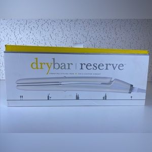 Drybar Reserve Styling Iron - White with Yellow Accents